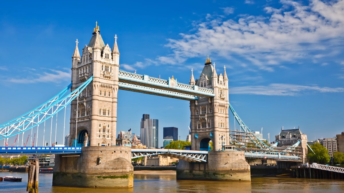 Vista di Tower Bridge a Londra