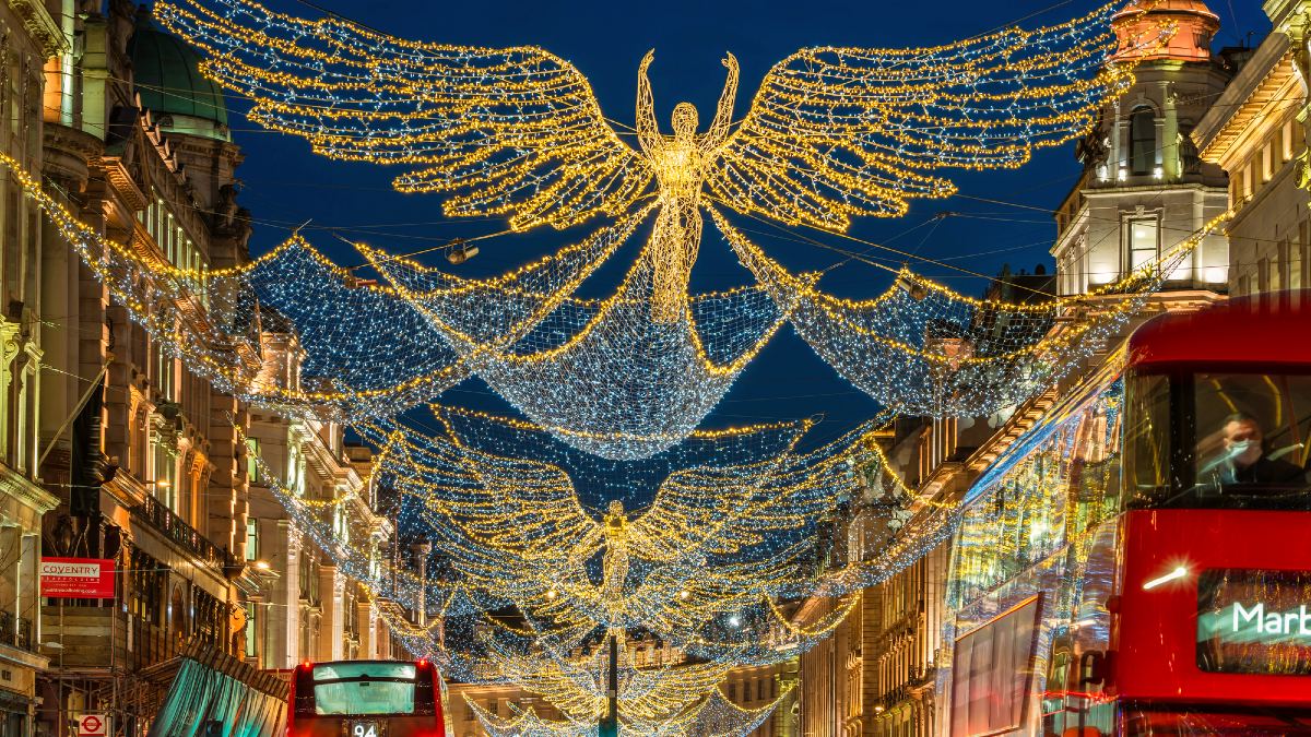 Luci di Natale Londra